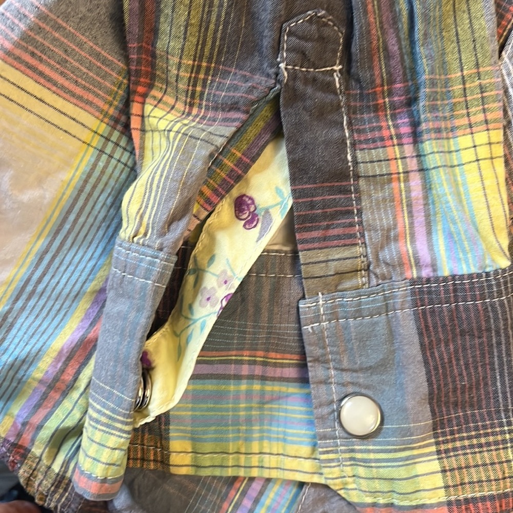 Mossimo Supply Co Girls Western Shirt Size L - Picture 3 of 4